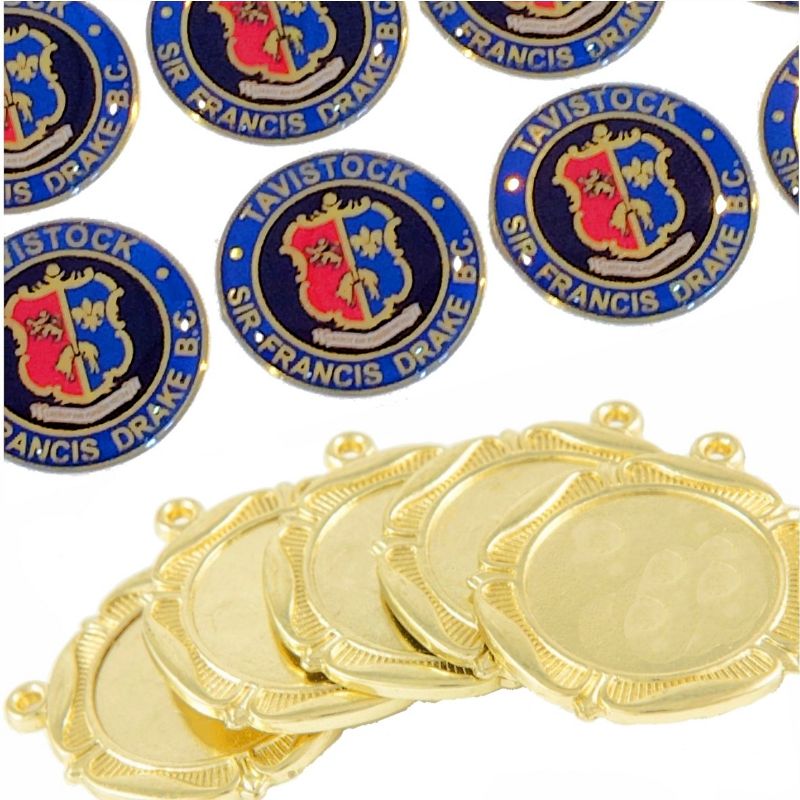 Medal Blank 25mm and printed dome